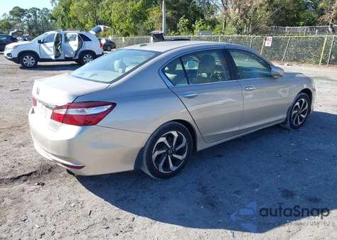 2016 Honda Accord Ex z USA, uszkodzony, nr VIN 1HGCR2F75GA226592